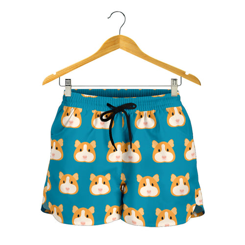 Guinea Pig Pattern Print Design 03 Women Shorts