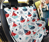 Cute Color Paper Sailboat Pattern Dog Car Seat Covers
