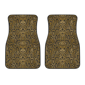 Snake Skin Pattern Front Car Mats