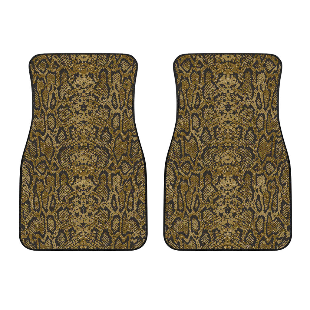 Snake Skin Pattern Front Car Mats