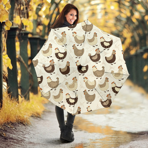 Cute Rooster Chicken Cock Umbrella