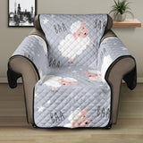 Sweet dreams sheep pattern Recliner Cover Protector