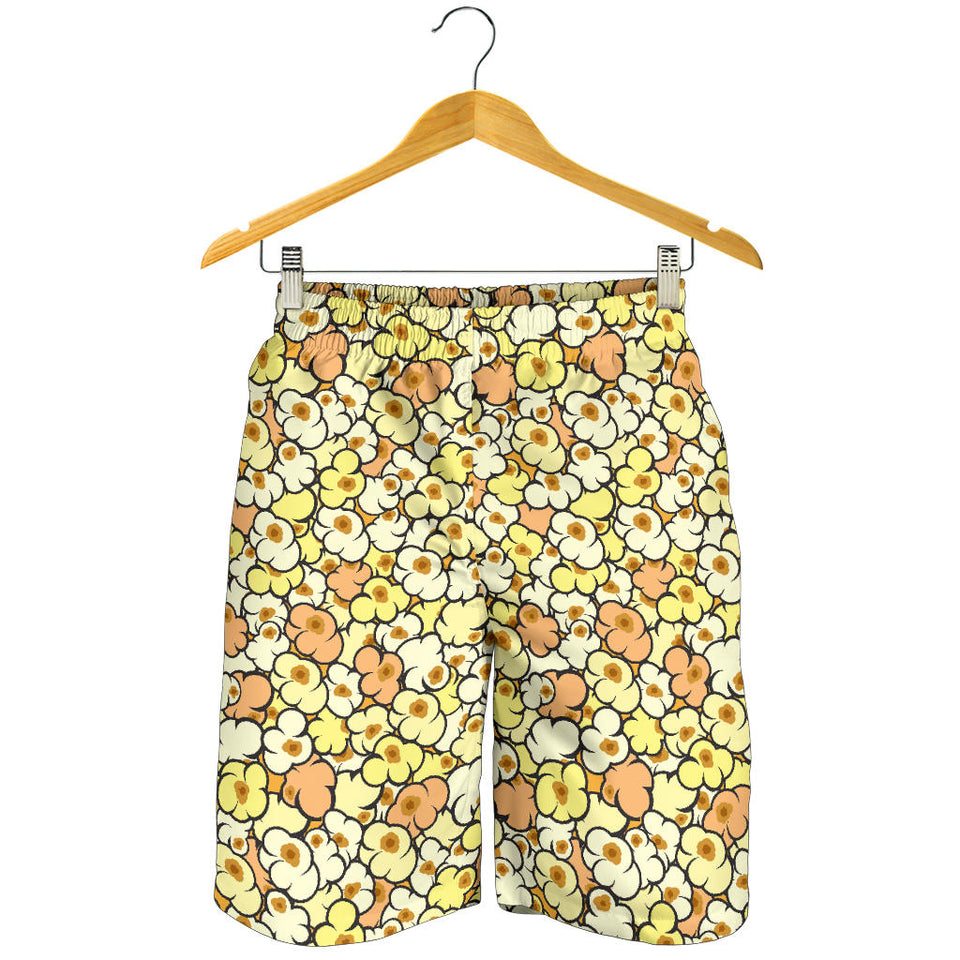 Popcorn Pattern Print Design 03 Men Shorts