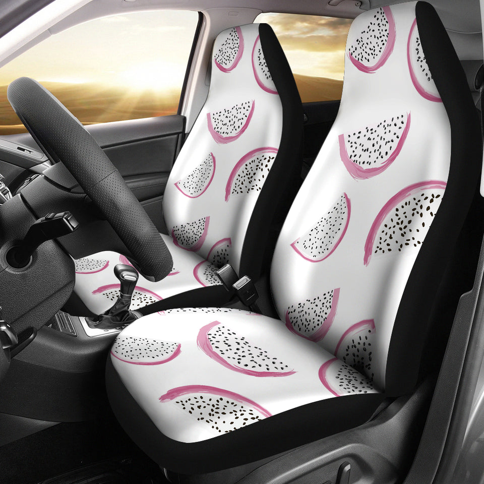 Dragon Fruit Pattern Universal Fit Car Seat Covers