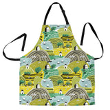 Hand Drawn Windmill Pattern Adjustable Apron