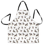 Chihuahua Dog Pattern Adjustable Apron