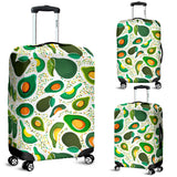 Avocado Design Pattern Luggage Covers