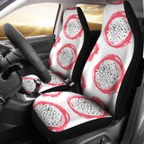 Hand Drawn Dragon Fruit Universal Fit Car Seat Covers