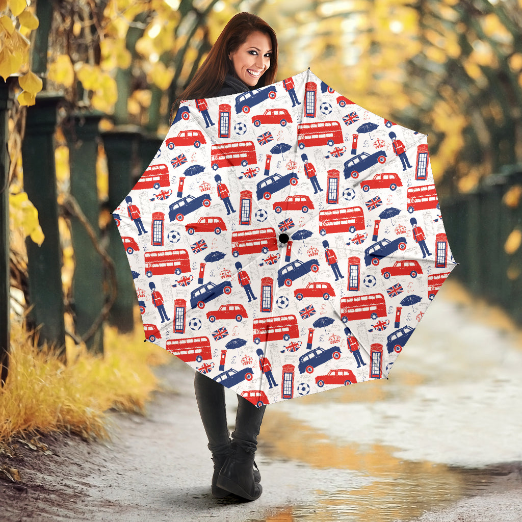 British Pattern Print Design 03 Umbrella