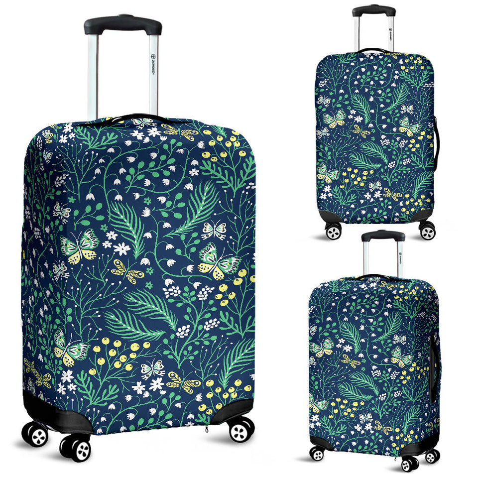 Butterfly Leaves Pattern Luggage Covers