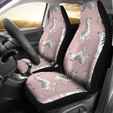 Cute Zebra Pattern  Universal Fit Car Seat Covers