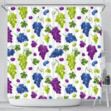 Grape Pattern Shower Curtain Fulfilled In US