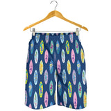 Surfboard Pattern Print Design 03 Men Shorts