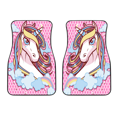 Unicorn Lovers Front Car Mats (Set Of 2)