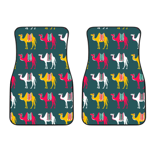 Camel Pattern  Front Car Mats