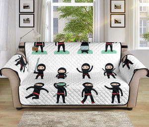 Cute ninja katana sword pattern Sofa Cover Protector