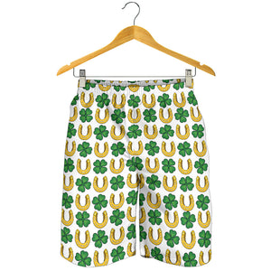 Horseshoes Pattern Print Design 04 Men Shorts