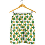 Horseshoes Pattern Print Design 04 Men Shorts