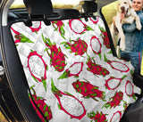 Dragon Fruits White Background Dog Car Seat Covers