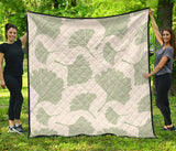Ginkgo Leaves Pattern Premium Quilt