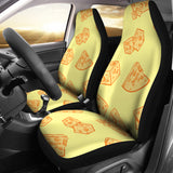 Cheese Design Pattern Universal Fit Car Seat Covers