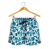 Hibiscus Pattern Print Design 04 Women Shorts