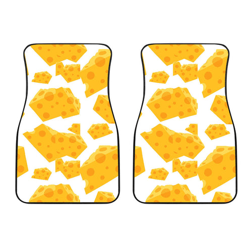 Cheese Slice Pattern  Front Car Mats