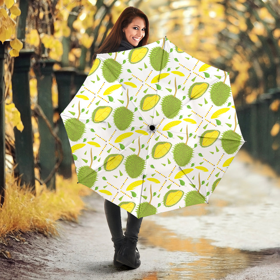 Durian Pattern Background Umbrella