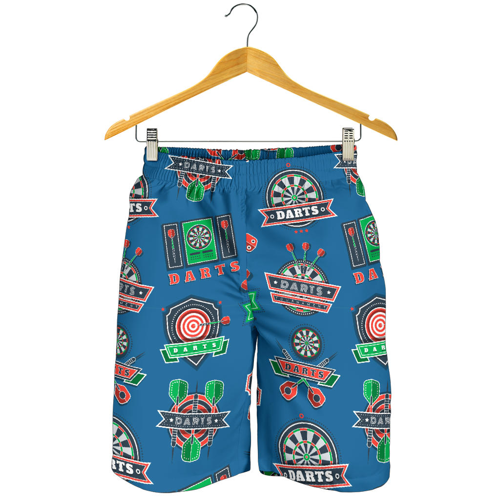 Darts Pattern Print Design 02 Men Shorts