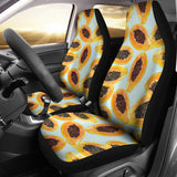 Watercolor Papaya Pattern  Universal Fit Car Seat Covers