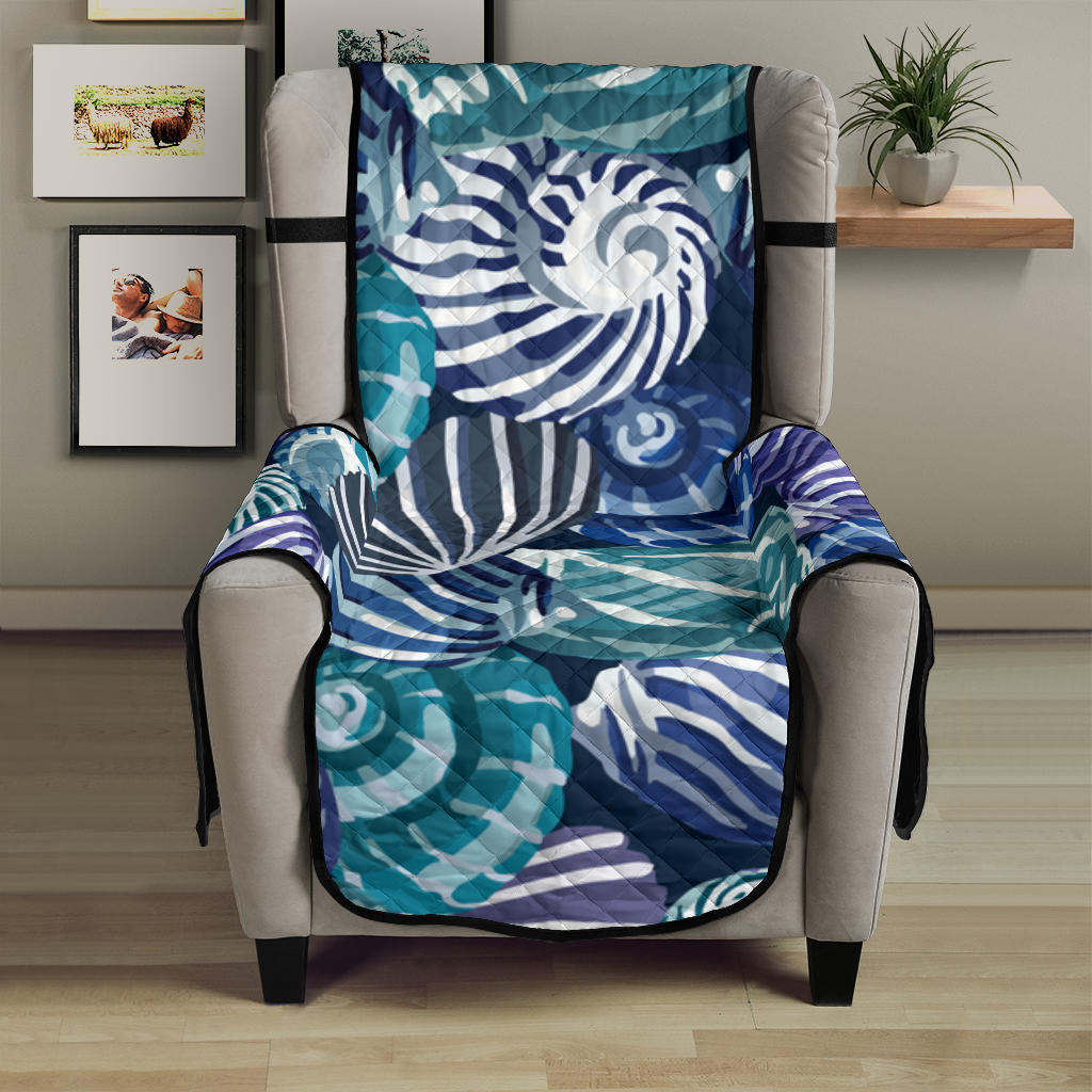 Shell design pattern Chair Cover Protector