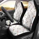 Jack Russel Pattern Print Design 05 Universal Fit Car Seat Covers