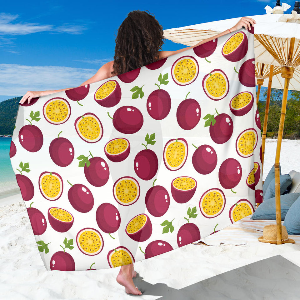 Passion Fruit Design Pattern Sarong