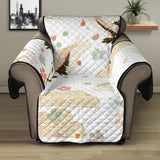 Beautiful Japanese cranes pattern Recliner Cover Protector