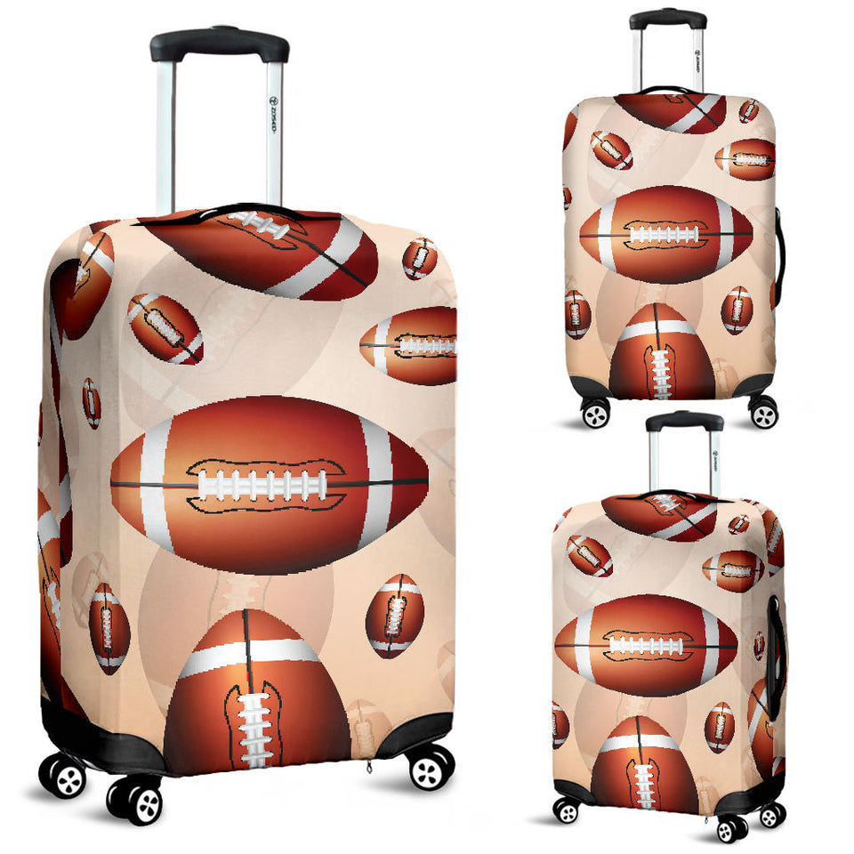American Football Ball Design Pattern Luggage Covers