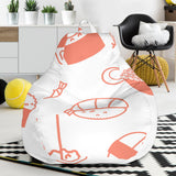 Sushi Pattern Bean Bag Cover