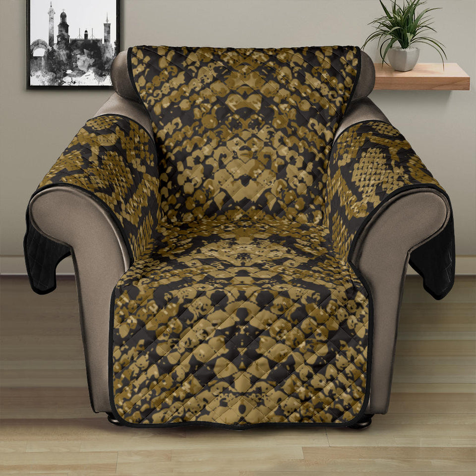 Snake skin pattern Recliner Cover Protector