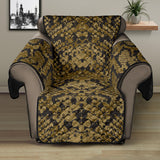Snake skin pattern Recliner Cover Protector