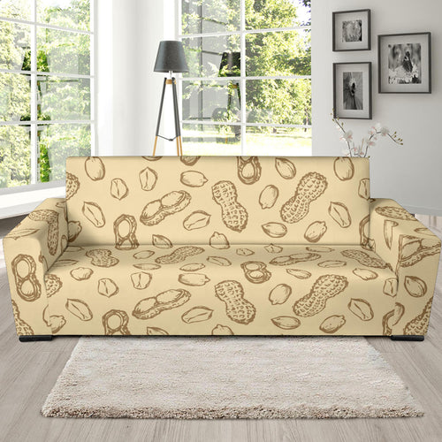 Hand Drawn Peanuts Pattern Sofa Slipcover
