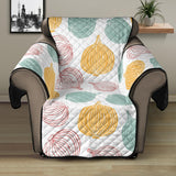 colorful onions white background Recliner Cover Protector