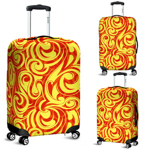 Fire Flame Design Pattern Luggage Covers