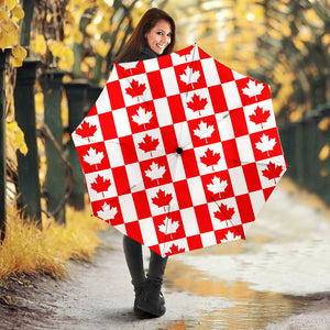 Canada Pattern Print Design 05 Umbrella
