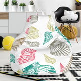 Colorful Shell Pattern Bean Bag Cover