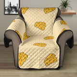 Cheese pattern Recliner Cover Protector