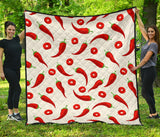 Chili Pattern Premium Quilt