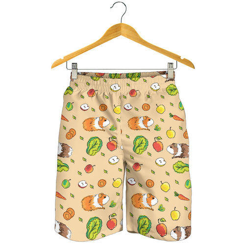 Guinea Pig Pattern Print Design 05 Men Shorts