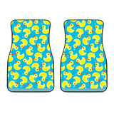 Duck Toy Pattern Print Design 04 Front Car Mats