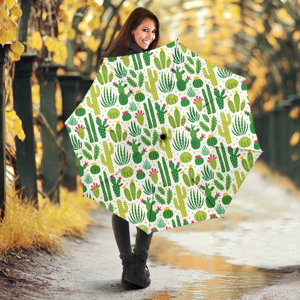 Cactus Pattern Umbrella