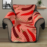 Beautiful Chili peppers pattern Recliner Cover Protector