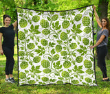 Hop Design Pattern Premium Quilt